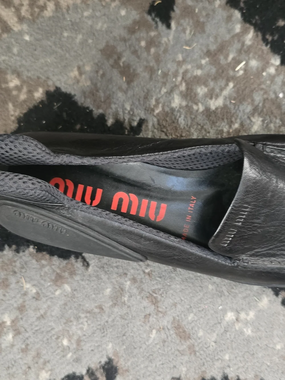 Miu Miu authentic black